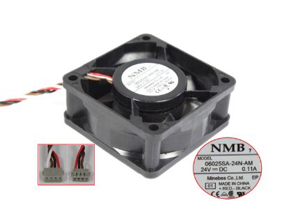 Picture of NMB-MAT / Minebea 06025SA-24N-AM Server-Square Fan 06025SA-24N-AM, 01