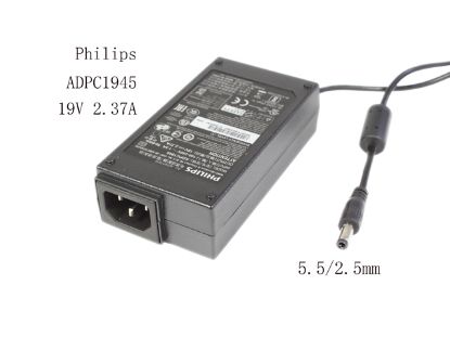 Picture of Philips Common Item (Philips) AC Adapter- Laptop 19V 2.37A, 5.5/2.5mm, C14