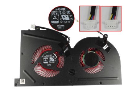 Picture of MSI GS63VR Cooling Fan  5V 0.5A Bare 2, W25x4x4xP