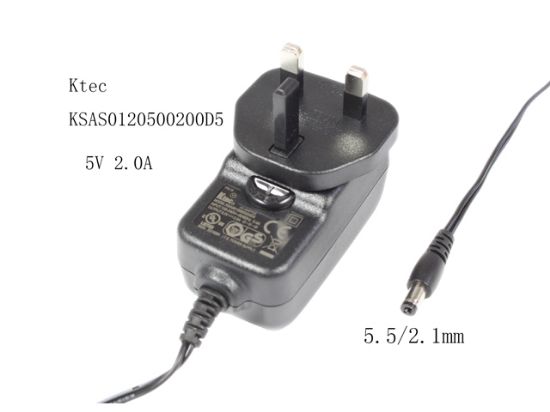 Picture of Ktec KSAS0120500200D5 AC Adapter 5V-12V