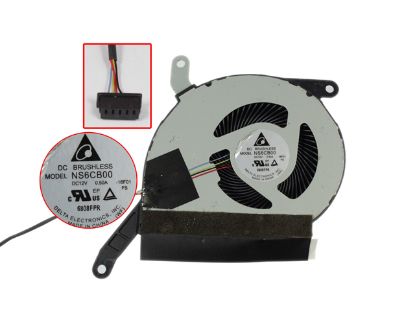 Picture of Delta Electronics NS6CB00 Cooling Fan NS6CB00, 16F01, 16E17