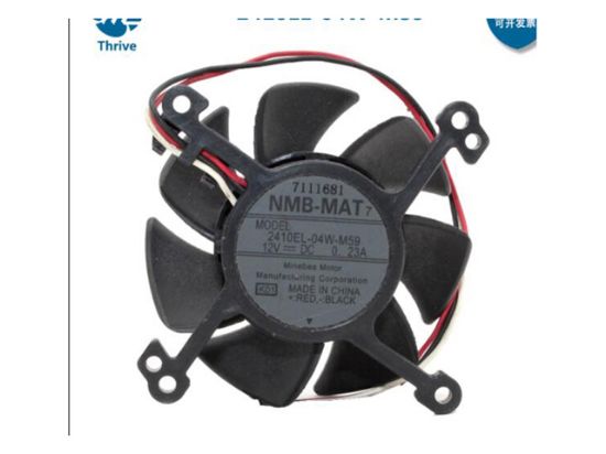 Picture of NMB-MAT / Minebea 2410EL-04W-M59 Server-Frameless / GPU Fan 2410EL-04W-M59, K01