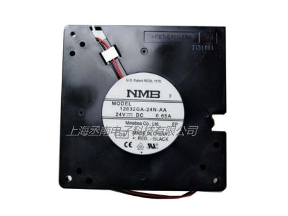Picture of NMB-MAT / Minebea 12032GA-24N-AA Server-Blower Fan 12032GA-24N-AA, 00