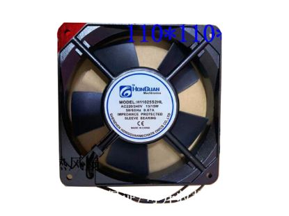 Picture of HONGUAN H11025S2HL Server-Square Fan H11025S2HL