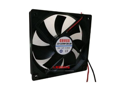 Picture of CROSS JD1225M12B-2B Server-Square Fan JD1225M12B-2B