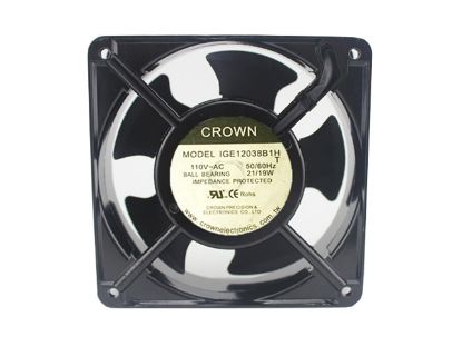 Picture of CROWN IGE12038B1H Server-Square Fan IGE12038B1H