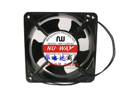 Picture of NU-WAY NW-1238HA2 Server-Square Fan NW-1238HA2