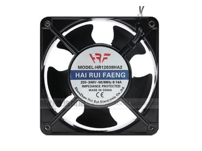 Picture of HAI RUI FAENG HR12038HA2 Server-Square Fan HR12038HA2