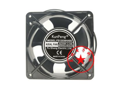 Picture of KunPeng FS12038HAB2 Server-Square Fan FS12038HAB2