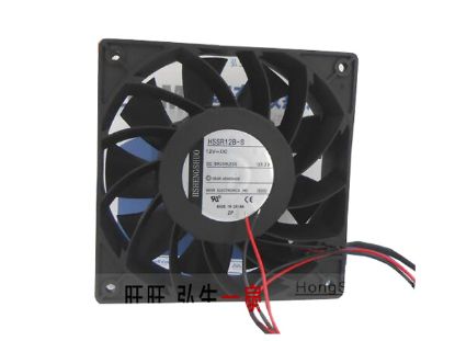 Picture of HSHENGSHUO HSSR12B-S Server-Square Fan HSSR12B-S