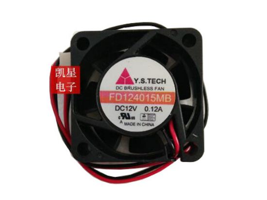 Picture of Y.S TECH FD124015MB Server-Square Fan FD124015MB