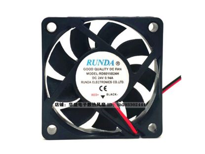 Picture of RUNDA RD6015B24H Server-Square Fan RD6015B24H