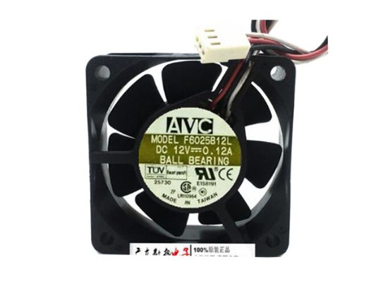 Picture of AVC F6025B12L Server-Square Fan F6025B12L