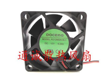 Picture of DOCENG FD126025-SL1 Server-Square Fan FD126025-SL1