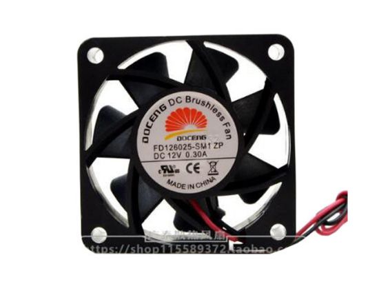 Picture of DOCENG FD126025-SM1 Server-Square Fan FD126025-SM1