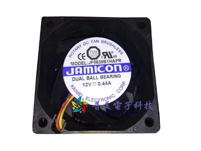 Picture of Jamicon JF0638B1HAPR Server-Square Fan JF0638B1HAPR