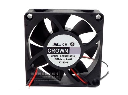 Picture of CROWN AGE07025B24U Server-Square Fan AGE07025B24U