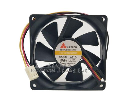 Picture of Y.S TECH FD128020MB Server-Square Fan FD128020MB