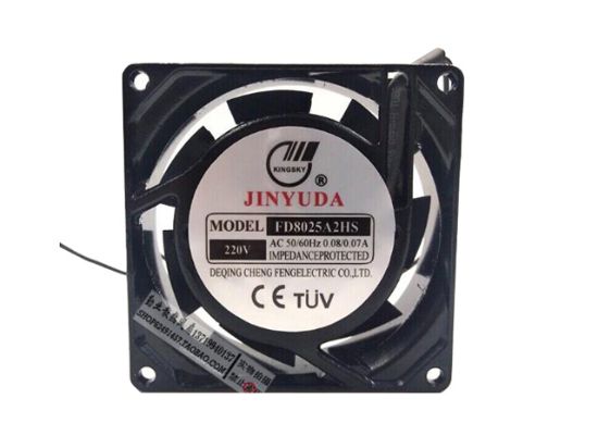 Picture of JINYUDA FD8025A2HS Server-Square Fan FD8025A2HS