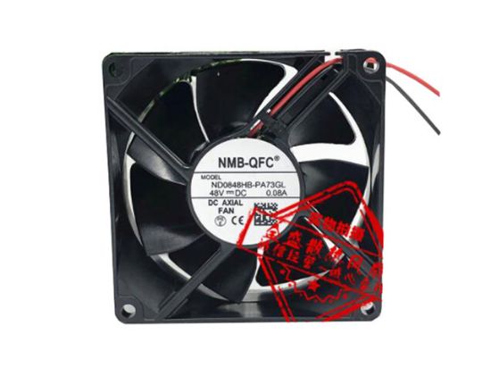 Picture of NMB-QFC ND0848HB-PA73GL Server-Square Fan ND0848HB-PA73GL