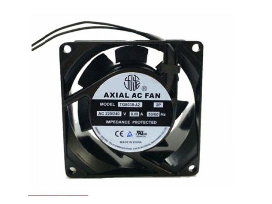 Picture of AXIAL AC FAN TG8038-A2 Server-Square Fan TG8038-A2, 2P
