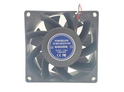 Picture of GOIIOG PD8038B24VH Server-Square Fan PD8038B24VH