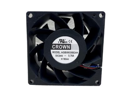 Picture of CROWN AGB08038B24H Server-Square Fan AGB08038B24H