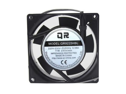 Picture of QR / Quanrul QR9225HBL Server-Square Fan QR9225HBL