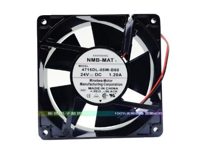 Picture of NMB-MAT / Minebea 4715DL-05W-B60 Server-Square Fan 4715DL-05W-B60, DQ1