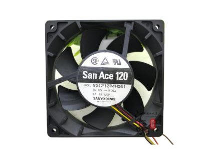 Picture of Sanyo Denki 9G1212P4H061 Server-Square Fan 9G1212P4H061