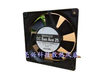 Picture of Sanyo Denki 109P1212H4D13 Server-Square Fan 109P1212H4D13