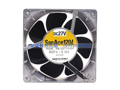 Picture of Sanyo Denki 9GL1227H1H04 Server-Square Fan 9GL1227H1H04