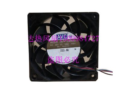 Picture of AVC DBPF1238B8U Server-Square Fan DBPF1238B8U, Y001
