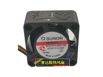 Picture of SUNON MC20100V3-Q00C-G99 Server-Square Fan MC20100V3-Q00C-G99