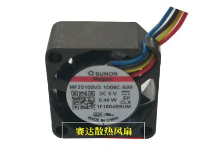 Picture of SUNON MF20100V2-1D08C-S99 Server-Square Fan MF20100V2-1D08C-S99