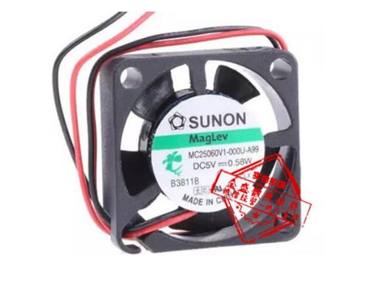 Picture of SUNON MC25060V1-000U-A99 Server-Square Fan MC25060V1-000U-A99