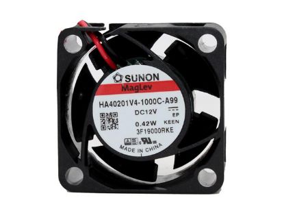 Picture of SUNON HA40201V4-1000C-A99 Server-Square Fan HA40201V4-1000C-A99