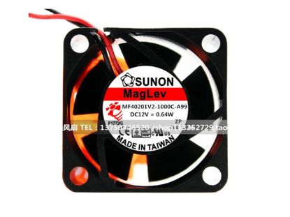Picture of SUNON MF40201V2-1000C-A99 Server-Square Fan MF40201V2-1000C-A99