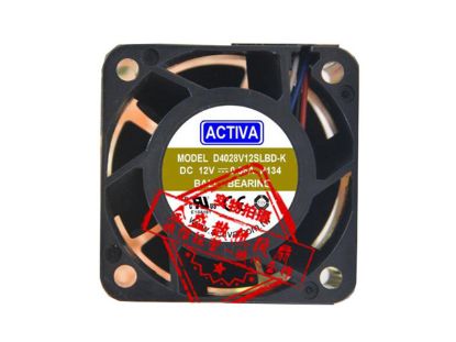 Picture of ACTIVA D4028V12SLBD-K Server-Square Fan D4028V12SLBD-K, P134
