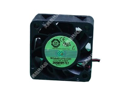 Picture of Magic / Shi Xin Hao Long MGA4012PB-O20 Server-Square Fan MGA4012PB-O20