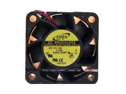 Picture of ADDA AD0424LB285100 Server-Square Fan AD0424LB285100, (00LAP)-A S