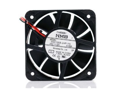 Picture of NMB-MAT / Minebea 05015SS-24P-YA Server-Square Fan 05015SS-24P-YA, 01