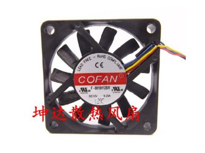 Picture of COFAN F-6010H12BIV Server-Square Fan F-6010H12BIV