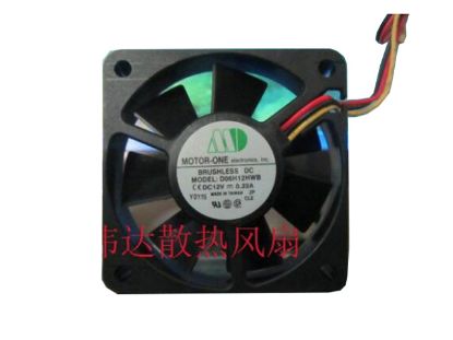 Picture of MOTOR-ONE D06H12HWB Server-Square Fan D06H12HWB