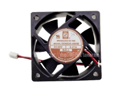 Picture of ORION OD6025-48HB Server-Square Fan OD6025-48HB