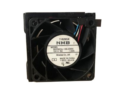 Picture of NMB-MAT / Minebea 06038DA-12S-EWH Server-Square Fan 06038DA-12S-EWH, 9, A