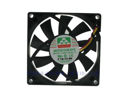 Picture of Protechnic Magic MGT8012UB-O15 Server-Square Fan MGT8012UB-O15, C