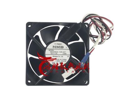 Picture of NMB-MAT / Minebea 08025KA-12N-GT Server-Square Fan 08025KA-12N-GT, 01