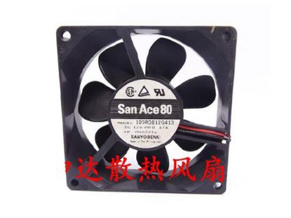Picture of Sanyo Denki 109R0812G413 Server-Square Fan 109R0812G413