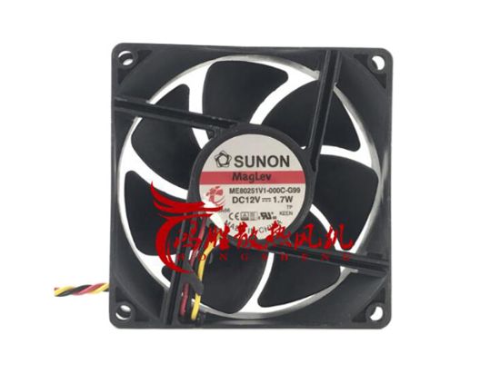 Picture of SUNON ME80251V1-000C-G99 Server-Square Fan ME80251V1-000C-G99